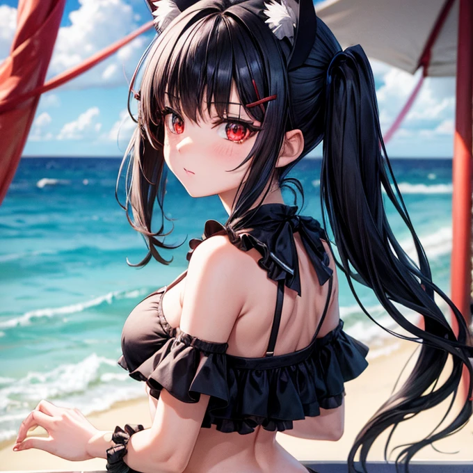 Cat ear　high resolution　Ocean　sex