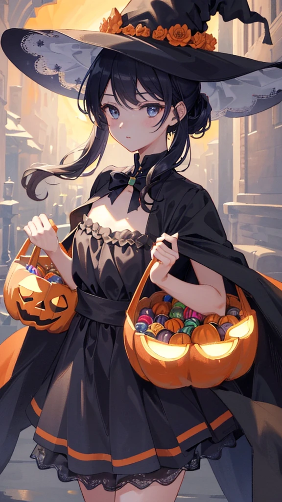 masterpiece, the best, the best, Official Art, Beauty: 1.2), (One Girl), Very detailed, (Fractal Art: 1.3), ((Halloween colorful: 1.7)), Most detailed, Purple Hair, Curly perm, Shortcuts, Big eyes, Japanese women, (Ruffled cuffs, Chiffon lace ribbon suspenders, (Pastel colored striped dress), Big ribbon hair band, Thin ribbon corset, White fishnet tights, Colorful stars) type: Beaded Accessories)、Sweating profusely、String panties、Use a toy router、White liquid splashes on face、Open your mouth、 White fluid dripping from chest、Imagine your vagina being filled、Imagine your labia majora spreading apart、Full body images、Imagine spreading your legs、Focus on the crotch、Touch your abdomen with your fingers、Obsessed with playing with her genitals
