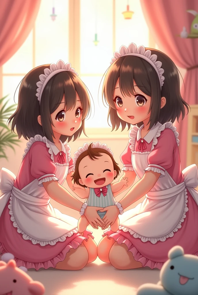 (baby:1.5), (absurdes, 8K, 4K, Tabletop, Extremely detailed:1.2), highest quality, Perfect Anatomy,Perfect Face,Look forward,High humidity,shortness of breath,High humidity,humid,blush, Black Hair, Hair ties, hair band, Outdoor, hair ornaments, Long Hair, Twin tails, (Sweaty:1.2), Embarrassing, (wet:1.2), (rain:1.2), (Oily skin:1.1), Nude, Browsing Caution, In the city, on the road, In the crowd, convenience store, (Very short stature:1.5), (cum body:1.6), (Two little girls are kissing each other:1.5), (Both eyes closed:1.3), A happy smile, (night:1.2), (surrounded by a group of old people:1.8), (orgasm:1.6), (Surrounded by penises:1.6), (Young girls having sex:1.6)
