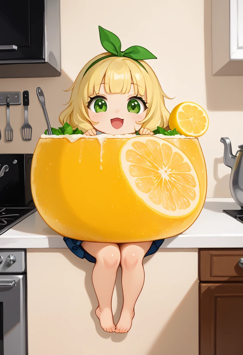 (masterpiece, best quality, ultra-detailed:1.2), hyper detailed, fine line drawing, cute,
Big lemon with hands, with legs, with eyes, in the kitchen