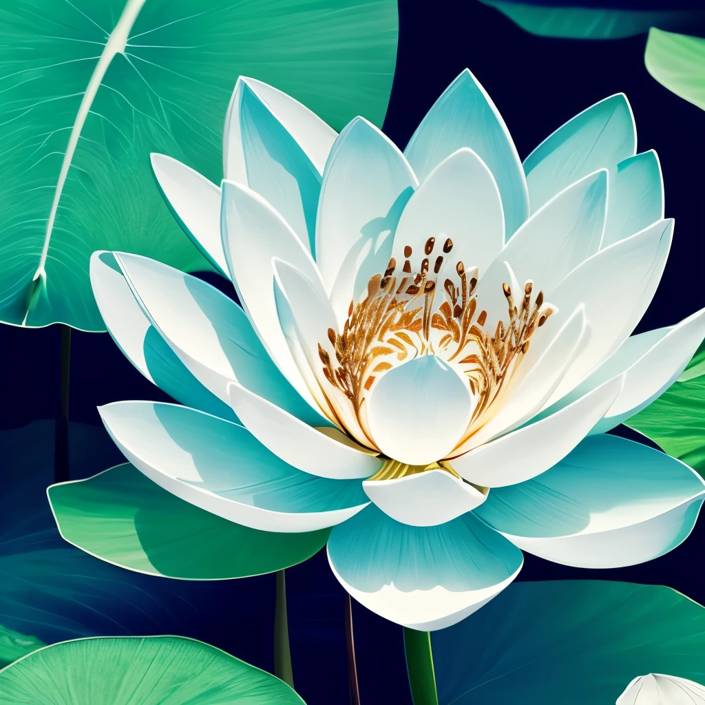 there are many white flowers that are glowing in the dark, beautiful flowers and crystals, glowing flowers, beautiful!!! digital art, magical flowers, luminous flowers, surreal waiizi flowers, with lotus flowers, magical colorful flowers, beautiful depiction, ethereal!!! ultra realistic, glowing delicate flower, by Li Song, lotus flowers, beautiful gorgeous digital art, beautiful!!!!!!!!!