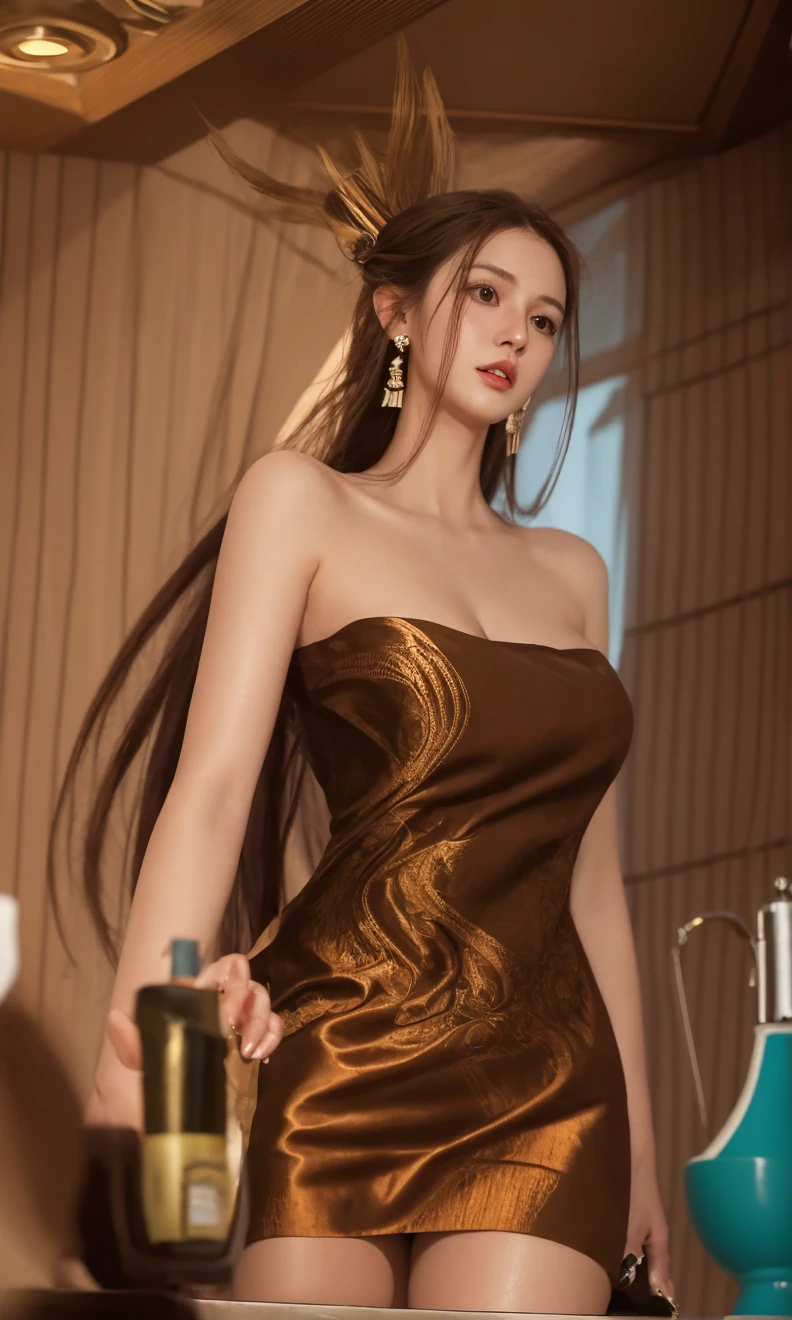 (1girl:1.3),realistic photograph, photorealistic:1.4
official art, ultra detailed, beautiful and aesthetic, beautiful, masterpiece, best quality, sitting down, spread legs, hands behind head,
big breasts,(?????), fingers spreading open,