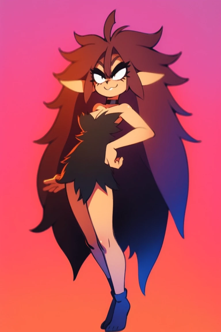 yagiko, standing, full body, medium breast