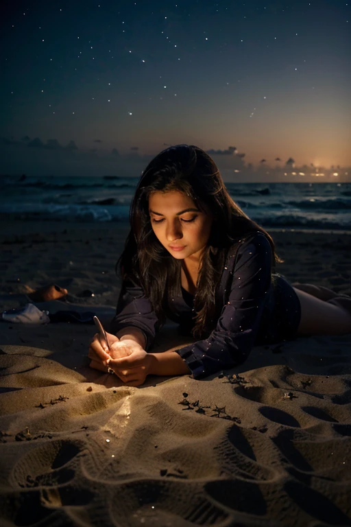 Spending time under the moonlight 