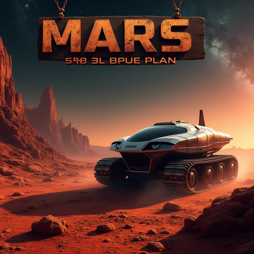 (magazine cover with title,(arrival on mars: 1.5), ((create a scientific magazine cover landing on the planet mars: 1.5)), ((planet mars: 1.4, with a scientist on its cover: 1.5)) , ((Imaginative scene with text)),( (perfect, Meticulously detailed: 1.4), ((Masterpiece)), (Hyper-detailed: 1.3), (Photorealistic: 1.4), 32k.