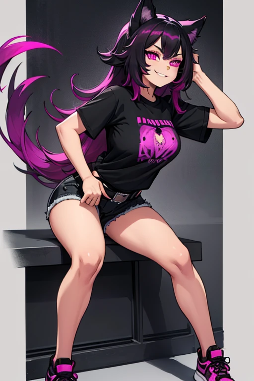 little , sexy girl with insense sexual expression, little skirt with transparent thong that show her cAMEL TOE, very hard image, with pierced nipple with little chain, very crazy hair, shot from belove to see her vagina, feet with colored tattos she look herself in a mirror while touch her vagina with righ hand, masterpiece, ccurate, anatomically correct, textured skin, super detail, award winning, best quality, highres