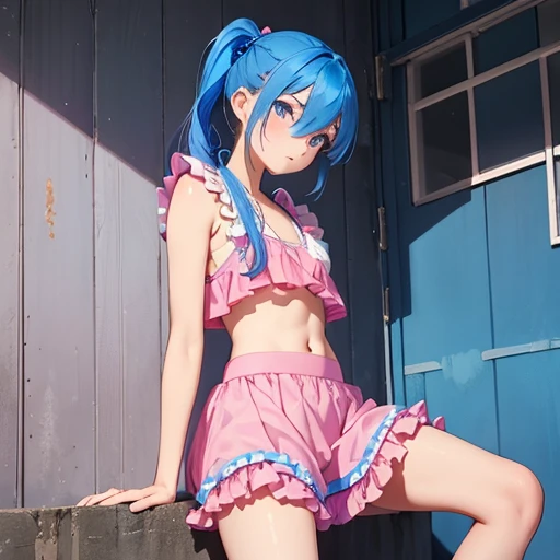 mio aikatsu, mio minato aikatsu, (((flat chest))), ((NUDE)), beach, breast out, nipple out, vagina out, ((masterpiece)), ((from below)), ((focus on vagina)), spread legs, open legs, sitting, (((((10 years old))))), ((small body)), Lolita, Baby Face, smile, bed, best quality, (((Big Areola))), big nipple, (((puffy nipple))), cum from vagina, peace sign, blush, shame, Shy laugh, Shyness, orgasm, cum on vagina,