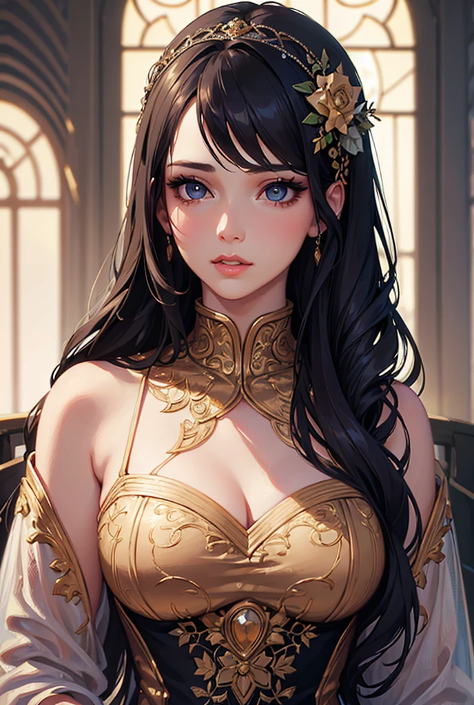 Mature Woman、beautiful、elegant、Voluptuous、sex appeal、beautiful hair style、variation Hairstyle、gorgeous、Alluring、precious metals、gem、The finest clotheadam、sexly、Dresses with elaborate designs、Top quality accessories、High quality、16K、Gorgeous、The supreme beauty、An inviting gaze、Beautiful moist eyes、Lots of flowers、Gorgeous、Glowing Skin、Shy expression、An inviting gaze、Beautiful moist eyes、nice smile、Inviting posture、posing
