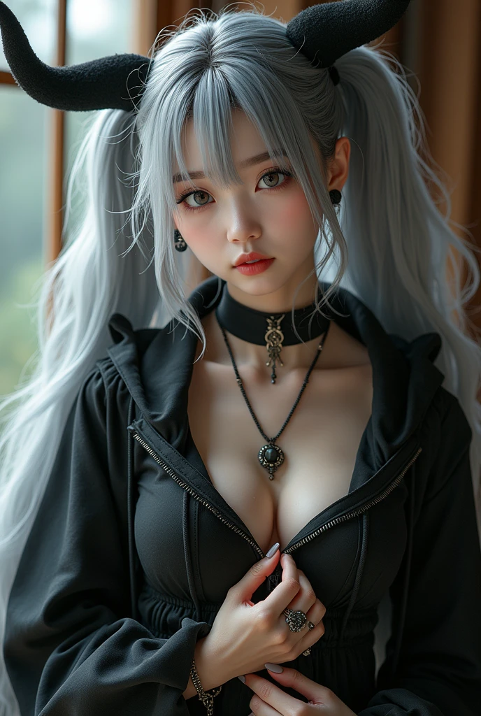 Anthropomorphic silver wolf holding a cigarette。Her cheeks turned red、The eyes were hollow。Apparently he's drunk。In the deep bamboo grove。Ginrou is a street brand、sunglasses、I'm wearing a hat。clock、necklace、bracelet、Tattoo。Dance like crazy。 (Highest quality、High resolution、8K、masterpiece: 1.2)。(detailed:1.4), 3d, Beautiful cyberpunk woman image,High resolution (High Dynamic Range),Ray Tracing,NVIDIA,Super Resolution,Unreal 5,Scattered beneath the surface,PBR Texturing,Post-processing,Anisotropic Filtering,Depth of written boundary,Maximum clarity and sharpness,Multilayer Texture,Albedo and Specular Maps,Surface Shading,Accurate simulation of light-matter interactions,Perfect proportions,Octane Rendering,Two-tone lighting,wide aperture,Low ISO,White balance,Three-part method,8K RAW,
