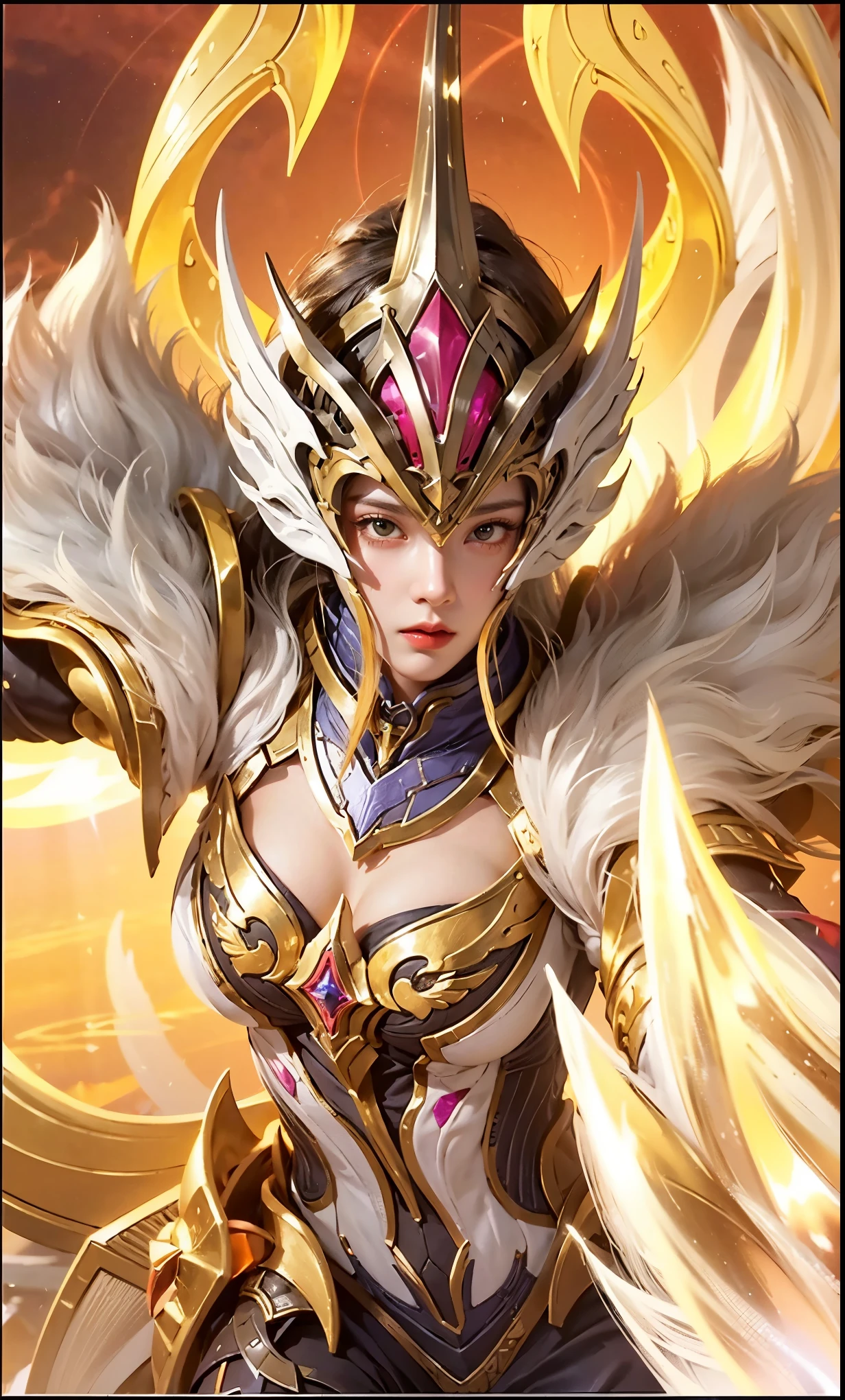 a close up of a girl , detailed strands of hair , big booobs , shadowbringers cinematic, 4 k detail fantasy, a beautiful fantasy empress, game cg, xianxia fantasy, xianxia hero, 2. 5 d cgi anime fantasy artwork, cinematic goddess close shot, ruan jia and artgerm, wow 4 k detail fantasy, hyper-detailed fantasy character, high definition, hyper- detailed,perfect, fantastic, detailed facial and body skin texture, detailed vagina (pussy), detailed eyes . ultra realistic, ultra detailed