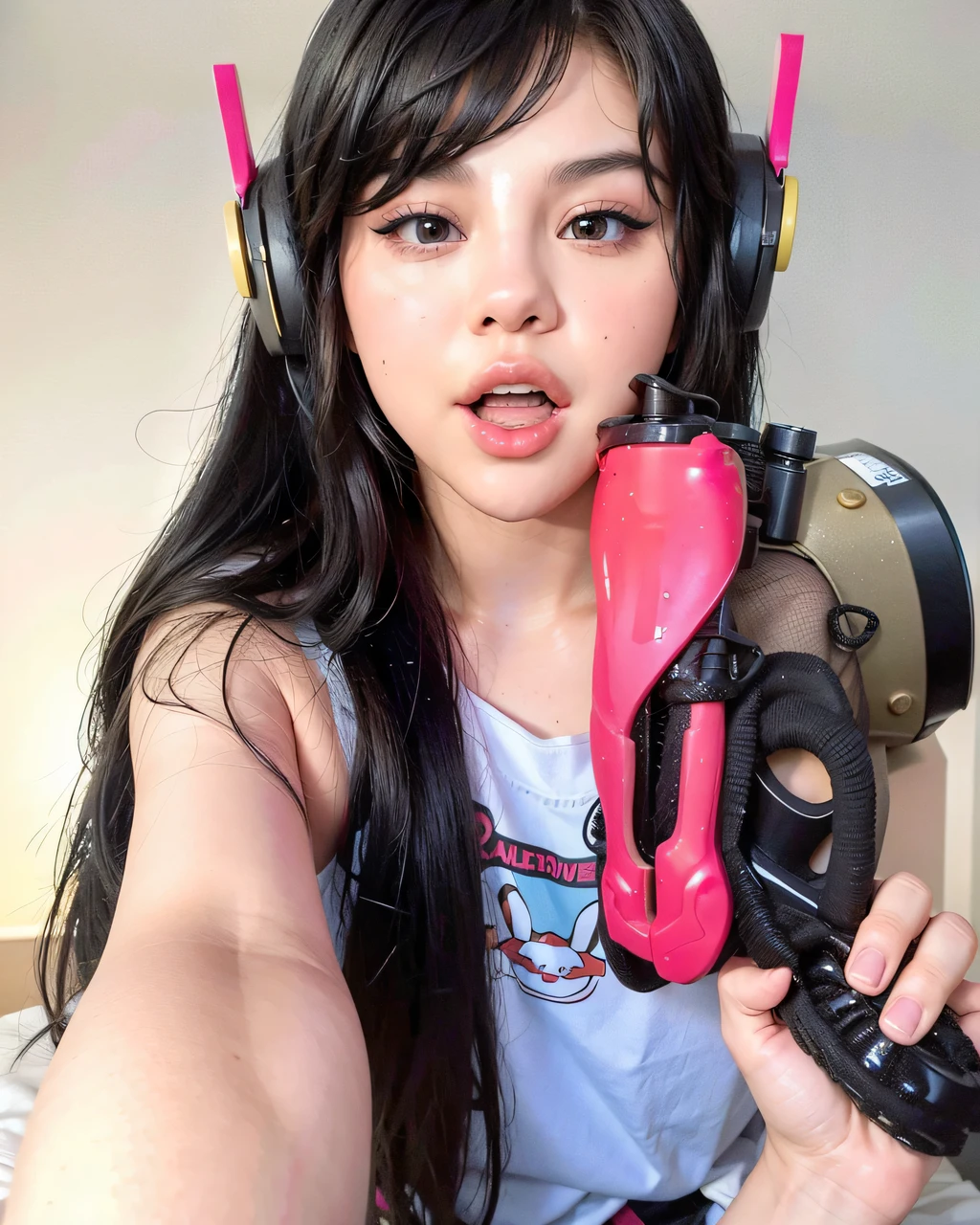 Selena Gomez, hyperrealistic