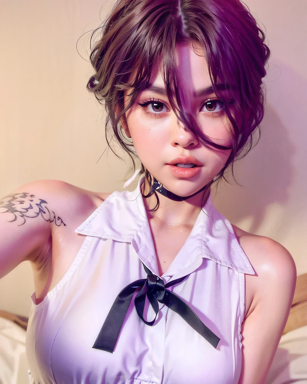 Selena Gomez, hyperrealistic