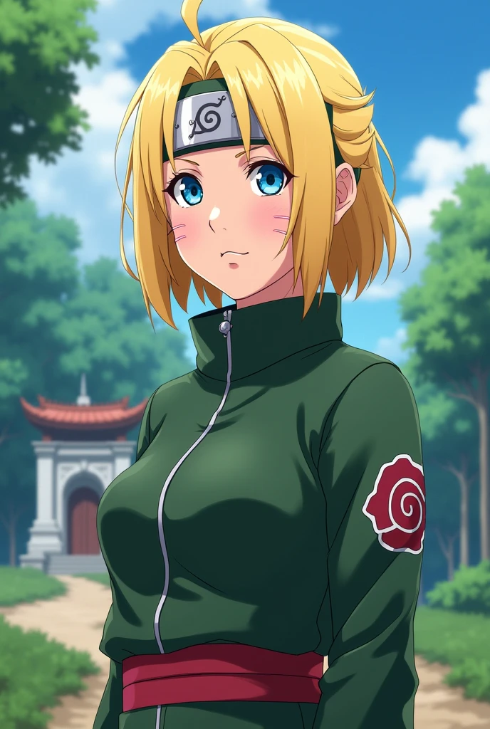 <lora:attire_narutovest:1>joninvest,forehead protector,rooftop, from above, japanese village, naruto, nature, large breasts, sitting, black mini skirt, panties, spread legs, cleavage,
(best quality, masterpiece, RAW photo,ultra-detailed:1.2), <lyco:GoodHands-beta2:1.0>,1girl,solo,looking at viewer,smile