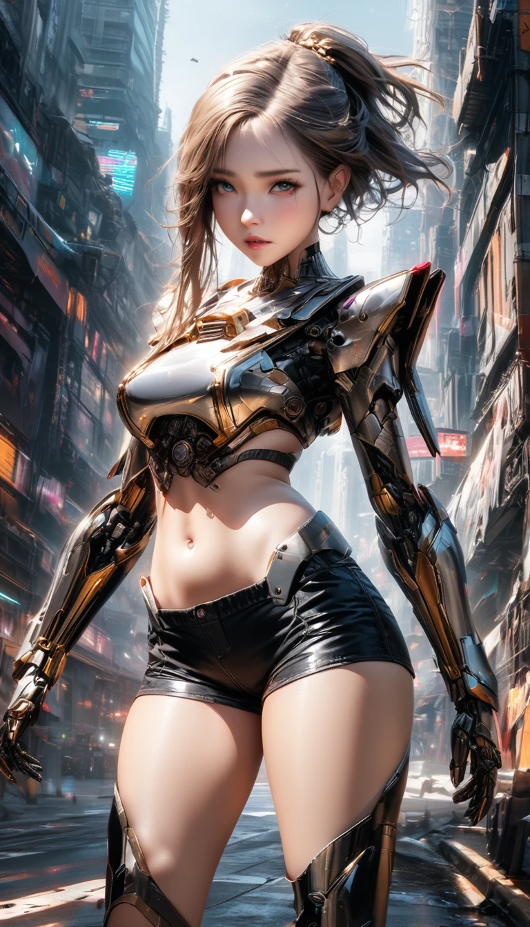 ((masterpiece:1.4)、(top-quality:1.4)、(reallistic:1.7))、a beauty girl、y Daughter、Super beautiful girl、1girl in:1.4、Sr sexy bage oGlossy luxury latex、Luxury Latex Bodysuit、By Luis Royo、age19、Super Ultra Ultra Bikini、(Looking Back Beauty:1.4)、Cute tattoos、Outstanding style、(Two legs are drawn correctly:1.7)、(Two arms are drawn correctly:1.7)、Anatomically correct depiction of limbs、Slender Abs、(beauty legs:1.4)、beautiful countenance、kawaii faces、Beautiful ass、A detailed ebeautidful eyes、Raw photo、red-lips、Red high heels、a choker、a necklace、耳Nipple Ring、Futuristic City Fantasy、