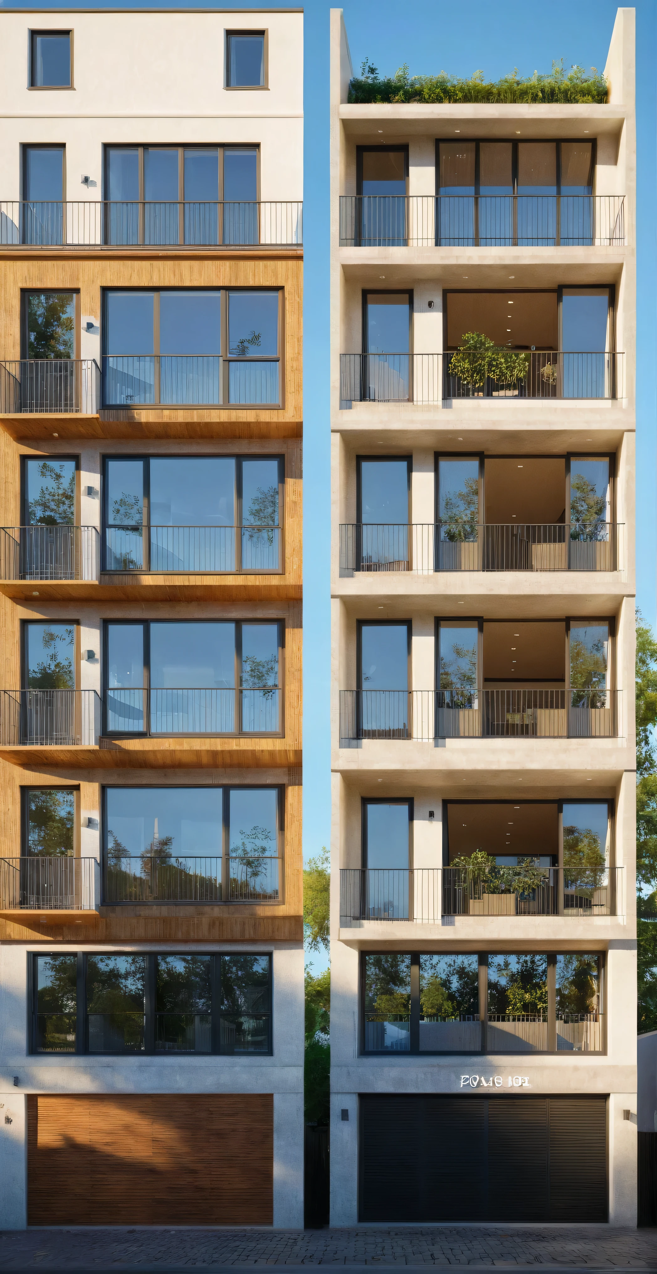 townhouse, Led light, spotlight out door, (modern style:1.2), (Open roof to see the sky), exterior design, perspective view, (open roof), Pavement, alphalt streets road, (next door neighbor's house), (dawn light sky background), Low trees around the house, overall peaceful atmosphere cinematic photo, hyperrealistic artï¼professional, 8k, highly detailed ï¼, (architectural design visualization), (reflection), (focus on object), (material normal bump real reflection), (scattered light), (hidden light) (light ray), (multi-beam light), (sunbeam) (multi-level reflection), (corona software visualization render:1.2),(((Best Quality))), ((Masterpiece)), ((best illustration)), ((best shadows)), ((Super Detail)), (Intricate lines), (Photorealism),(hyper detail), ((archdaily)), ((award winning design)), (dynamic light), ((day)), (perfect light), (shimering light), ((photorealistic)), ((intricate detail)), ((extreme detail)), ((science)), ((hyper-detail)), ((super detail)), ((super realistic)), ((crazy detail)), ((octane render)), ((Cinematic)), ((trending on artstation)), ((High-fidelity)), ((Viwvid)), ((Crisp)), ((Bright)), ((Stunning)), ((Eye-catching)), ((High-quality)),((Sharp))((Bright)), ((Stunning)), Natural, ((Eye-catching)), ((Illuminating)), ((Flawless)), ((High-quality)),((Sharp edge render)), ((medium soft lighting)), ((photographic render)), ((detailed archviz))