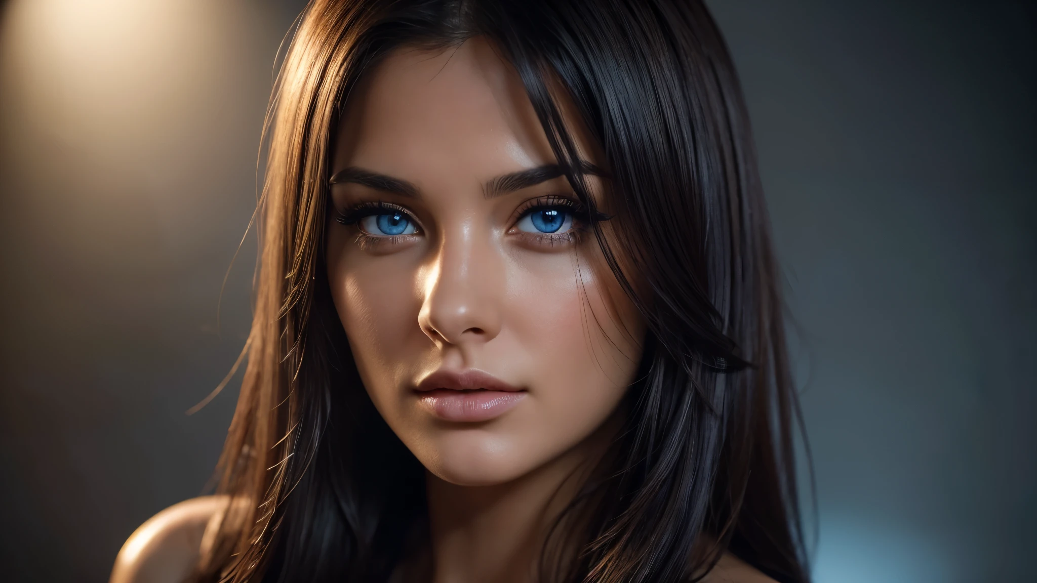 fotografia crua, ultra-detalhado fotorrealista, hiper-realista, anatomic, elegante, Estilo HR Giger, Estilo Joe Benitez, 8k, melhor qualidade, obra prima, extremamente delicado e lindo, extremamente detalhado, (realista, fotorrealista:1.37), incrivelmente absurdos, His posture is confident and determined, reflecting the courage and determination that make her such a captivating character. analogue style, Modelo estilo de tiro, RAW retrato de uma fitness 1girl cyberpunk, Modelo Madlen Grunwald, cabelos vermelhos, ((beautiful face: 1.7, rosto perfeito:1.3)), (de cima:1.2), melhor qualidade, epics (por Lee Jeffries foto, Sony A7, 50 millimeters, Casais:1.5, cores, hiperdetalhado:1.5, filmic grain:1.4, hiper-realista: 1.5), textura realista hiper-realista, master part, Motor Unreal 5, extremamente detalhado CG unidade 8k papel de parede, olhos realistas, olhos azuis, Foto loucamente detalhada, (Fotografia para Stefan Gesell)
