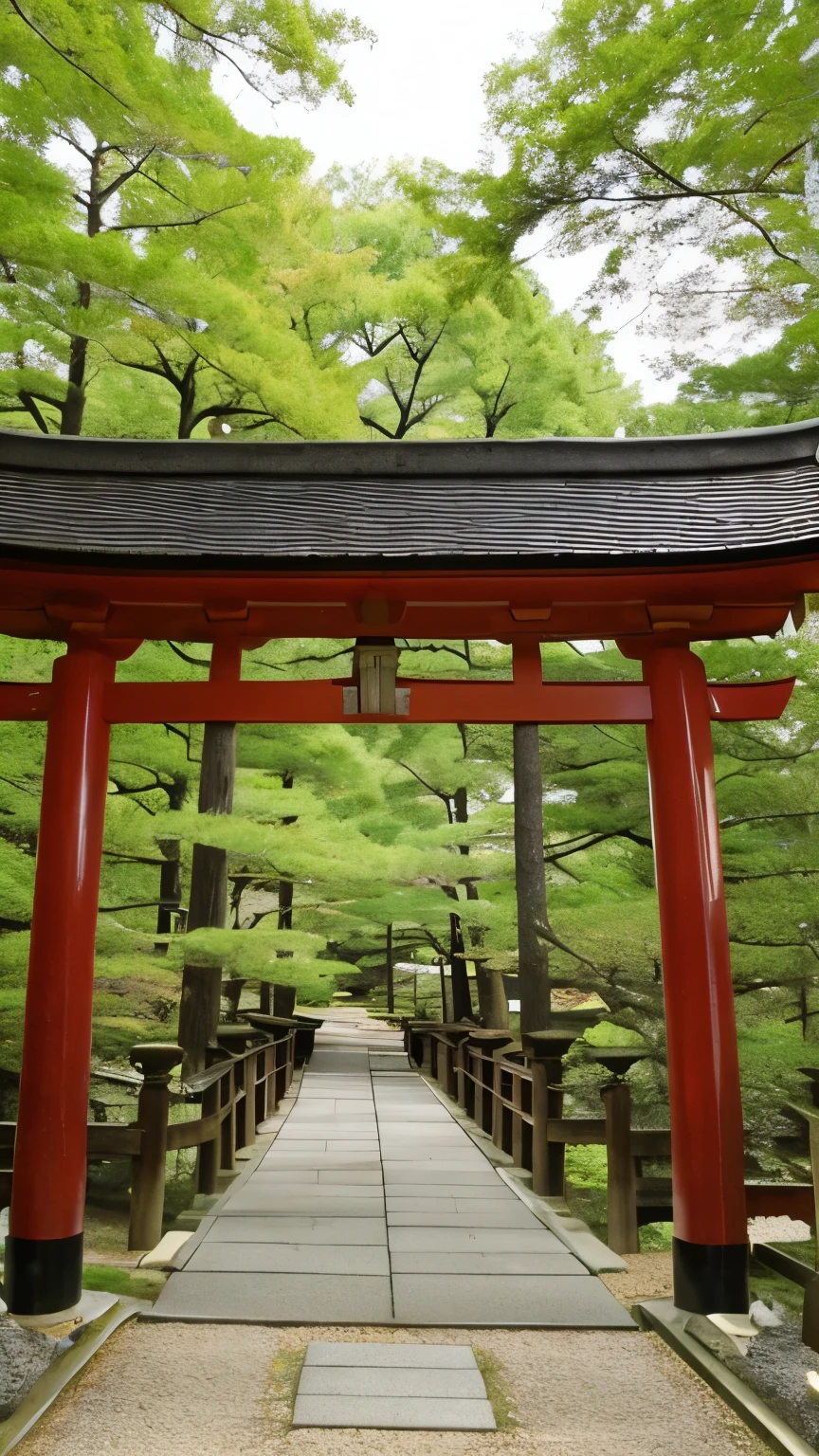 Japan、Niigata Prefecture、Yahiko Shrine、torii