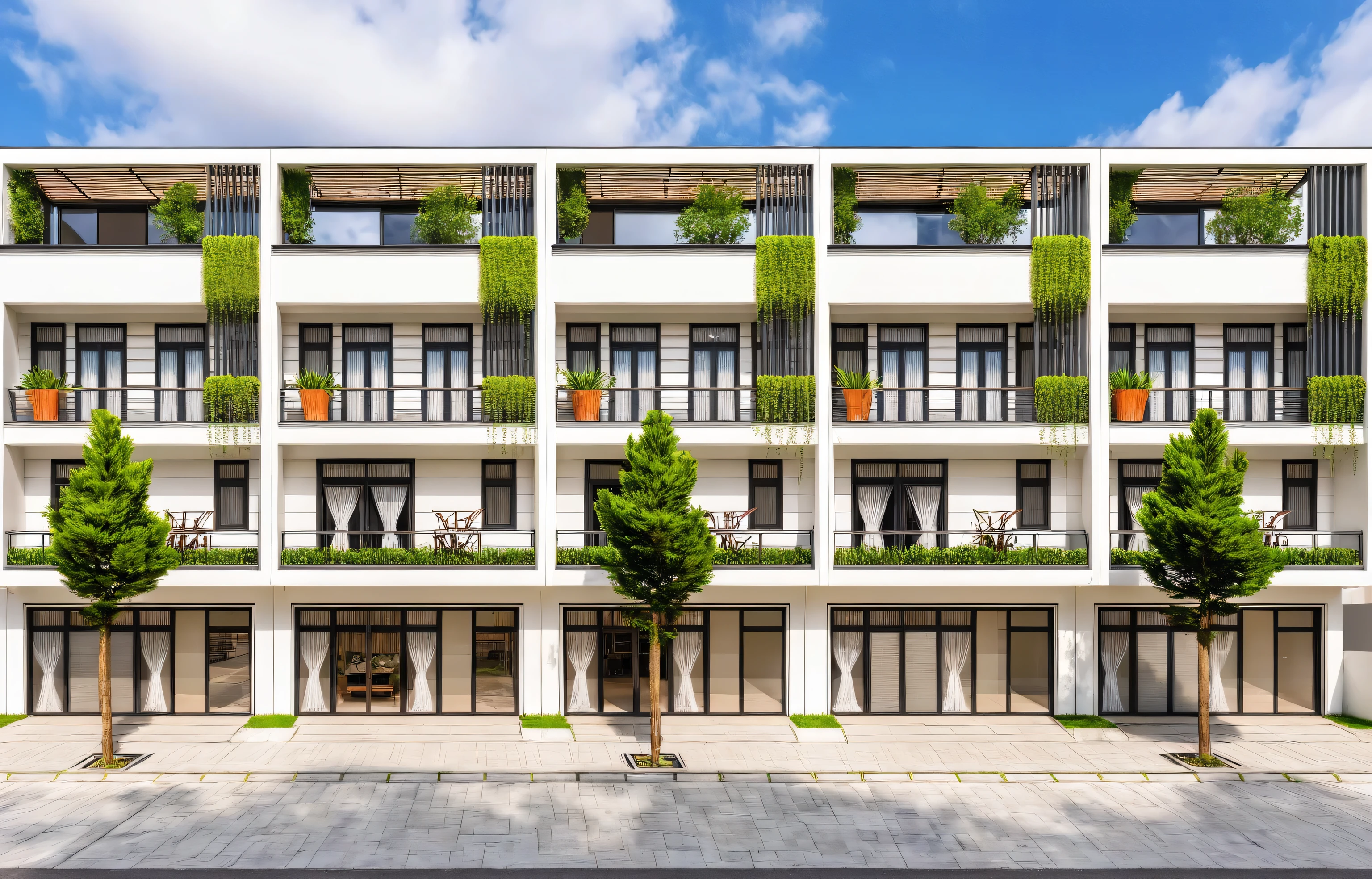 Raw photo,Masterpiece, high quality, best quality, authentic, super detail,
exterior, outdoors, white walls ,aiaigroup
road,pavement, sky, cloud, (day:1.1), vivid colour,