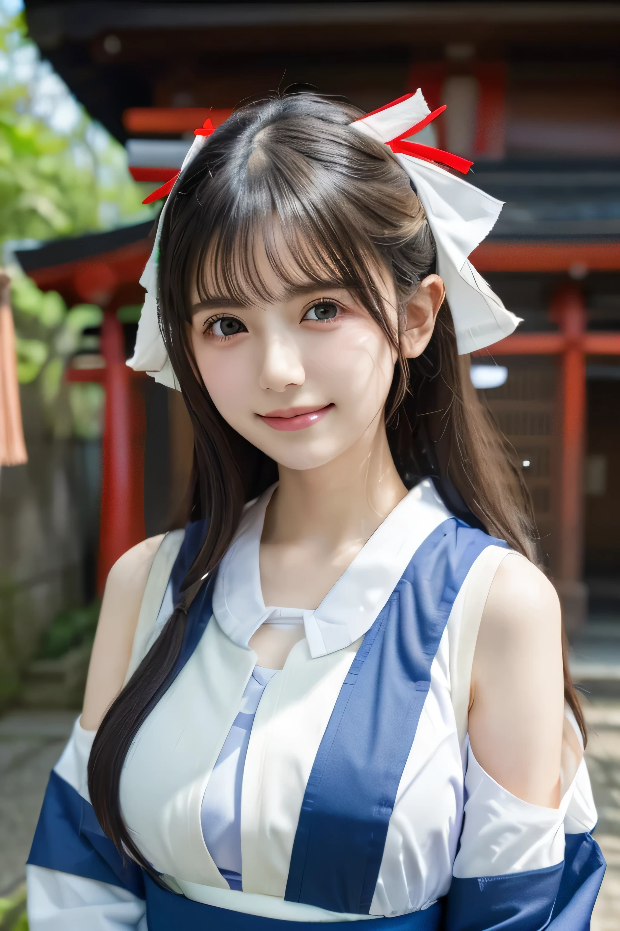 ((8K、Raw photography、Top image quality、masterpiece、:1.2)), (realisitic、Photorealsitic:1.3), Ainu female idols, Cute 15 year old woman in Ainu costume, Female Idol Style Costume, Beautiful bare feet, Smile with all your might, Stage of an outdoor concert venue, Background of Hokkaido, cowboy shot, dynamic ungle