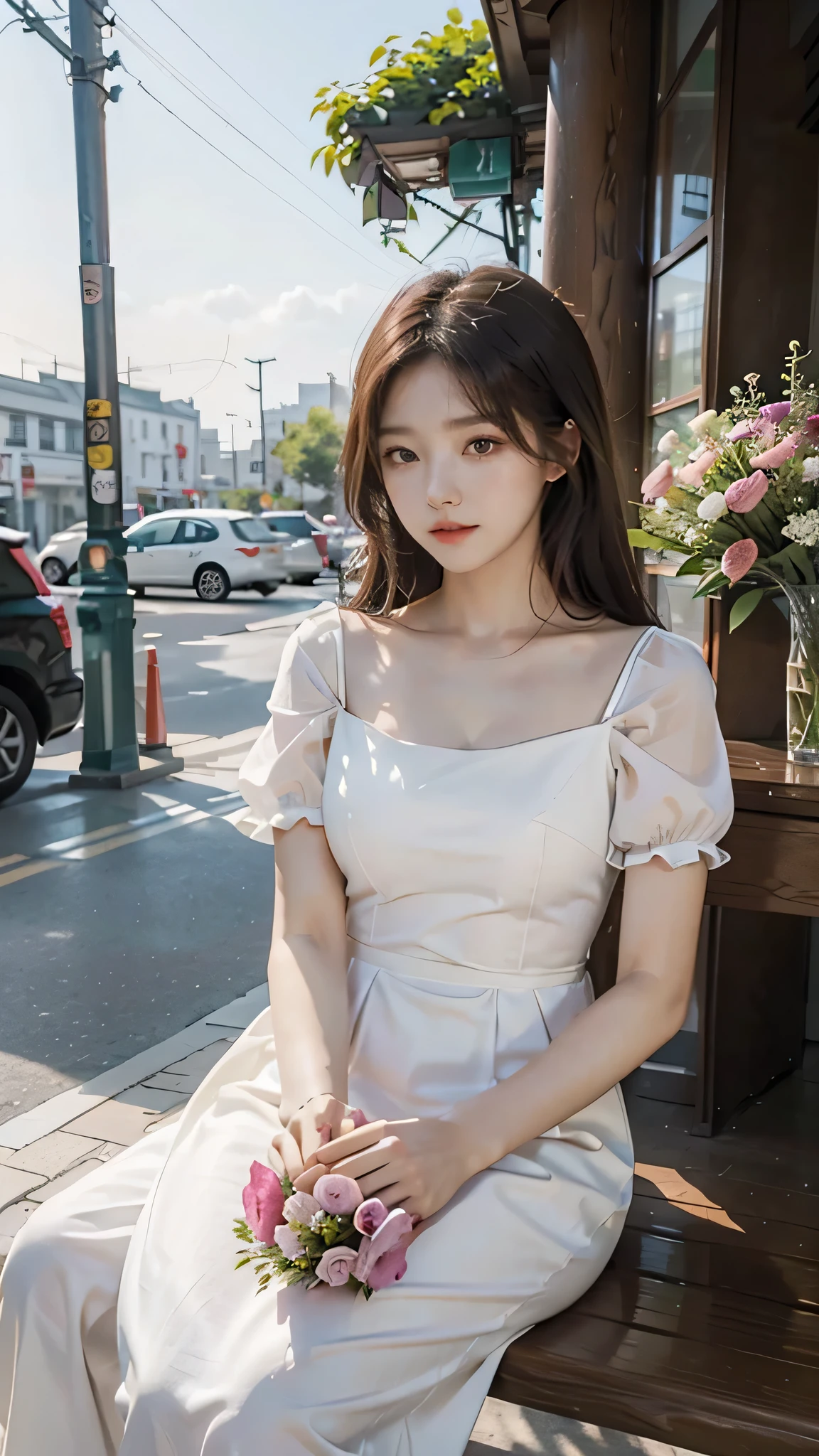 go yoon-jung sad, mini dress
