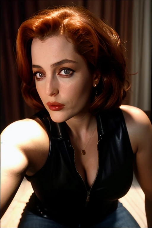 (masterpiece, best quality:1.2), 1girl, solo Mandy Moore as Black Widow in lingerie