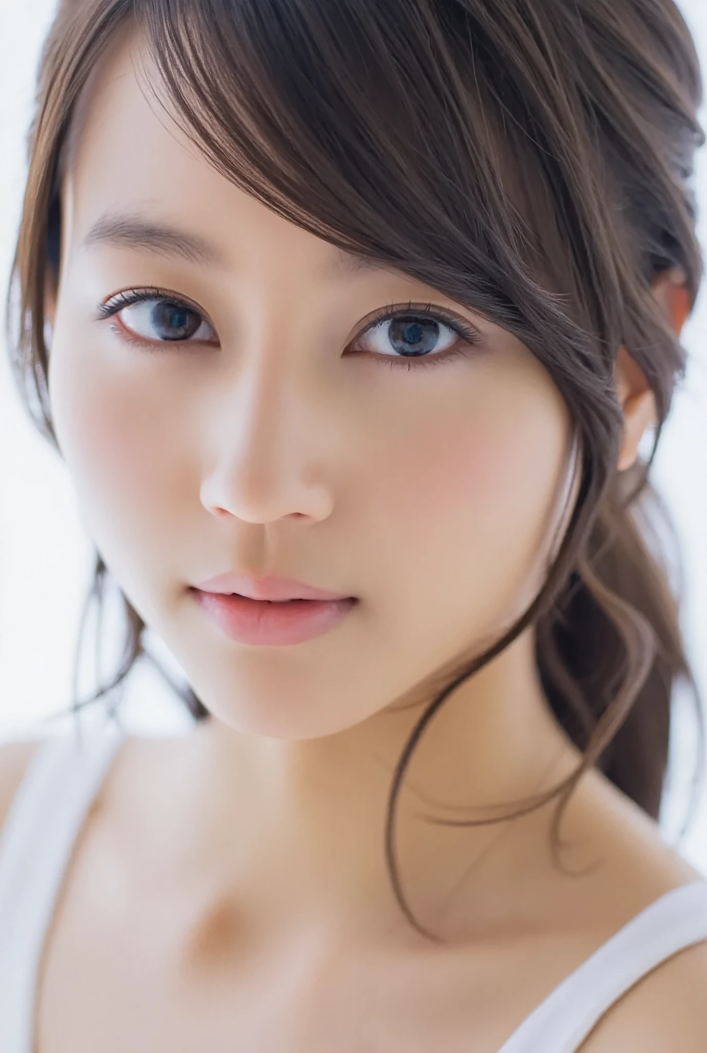 かわいいJapanese womenの写真, ((smile:1.78)), 20 years old, (photo Realistic:1.4), (hyper Realistic:1.4), (Realistic:1.3), (Smoother lighting:1.05), (Improving the quality of cinema lighting:0.9), 32K, 1 person,20 years oldの, Realistic lighting, Backlight, The light is on your face, Ray Tracing, (Bright light:1.2), (Improved quality:1.4), (Highest quality Realistic textured skin:1.4), fine grain, Detailed face,(smile:0), (Enhance facial close-ups:1.3), (Improves skin texture:1.1),((Highly accurate anatomy:1.0)), (Improves skin texture:1.1), clean, Glowing Skin, mesh, thin:1.2, (Realistic:1.3), Realisticなライティング, (Smoother lighting:1.05), 32K, Japanese women, fine grain, Detailed face, (Film Grain:1.1),(Accentuate your body lines:1.1), High resolution, Natural look, Kind eyes, Improves hair quality, Delicate light and shadow, Transparent muscles, Graceful pose, Beautiful Eyes, Sharp details, Soft light reflection, Beautiful contours, Delicate skin tones, Thin hair type,かわいいJapanese womenの写真,