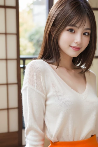 High resolution、High level image quality、In 8K、real live action、RAWphotographgraphy、highest quality、masterpiece、table top、beautiful japanese girl、japanese woman、cute little face、((shining face))、((((My cheeks turned red))))、(((((laugh shyly)))))、white skin、((Obscene content))、For adults、porn、the charm of sex、absurd、small breasts、超A high resolution、RAWphotograph、only、beautiful feces、alone、whole body、twin tail hair、very nice、knit sweater、 mini skirt、japanese woman、Are standing、(Photoreal:1.37)、photon mapping、realistic、radio city、Physics-based only dulling、written boundary depth、blurred background、photograph、hair、thighs thighs、Japanese ID、sparkling eyes、glossy lips、too bright natural light、bright sun、too bright sunlight、looking at camera、full nude
