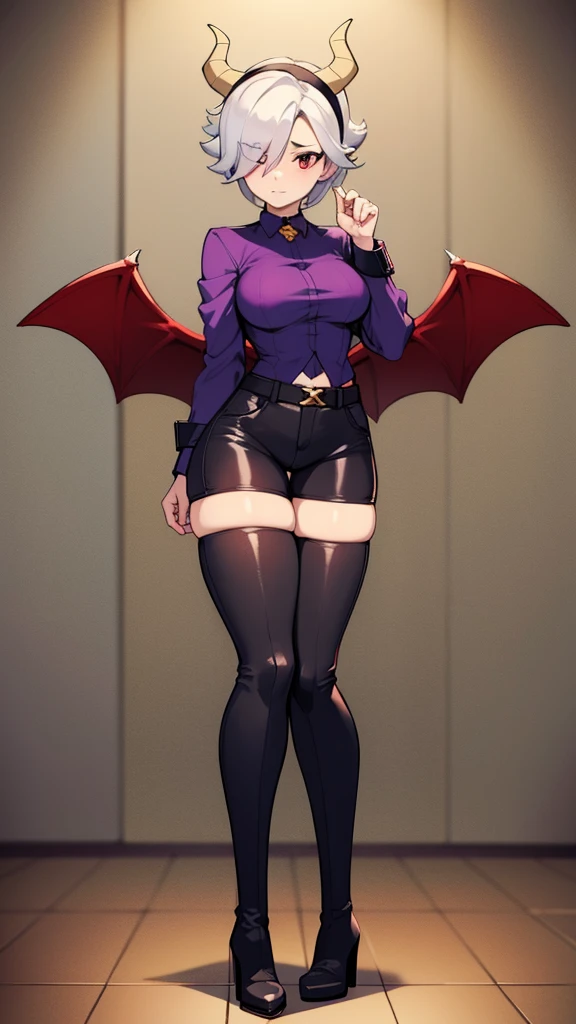 (masterpiece, top quality, best quality, highly detailed:1.2), 1girl, solo, photo of a sexy succubus posing seductively in a soiled diaper, hell, outdoors, standing, diaper, black diaper, wet diaper, soggy diaper, messed diaper, diaper mess, hypermessing, diaper waistband peek, faded wetness indicator, thigh high metal heels, black hair, red eyes, smirking, golden braclet, goled coller with ruby in the middle, ruby ring, black lipstick, black long metal gauntlets, red skin, wings, horns