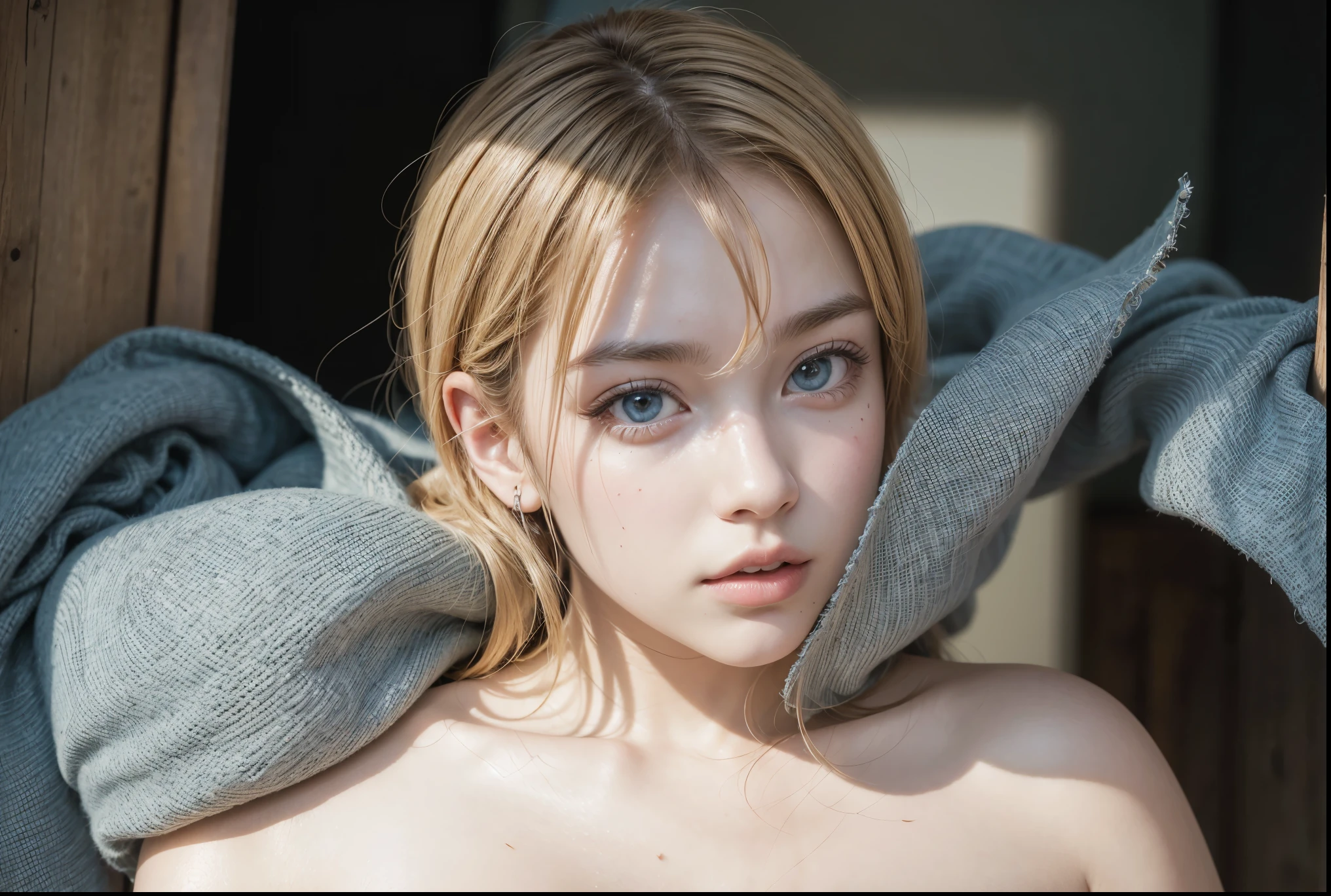 NSFW:2.0,masterpiece, 最high quality, high quality, High resolution, high quality texture, high quality shadows, High resolution, Beautiful details, Detailed CG, Detailed Texture, Realistic representation of face, Realistic, colorful, delicate, Cinematic Light, Side light, Lens flare, Ray Tracing, sharp concentrated, (1 Girl,concentrated:1.3), ( Intricate details, compensate, PureErosFaceV1:0.5), (細部まで美しいdelicateな顔, 緻密で美しいdelicateな瞳, Perfect Facial Proportions, Dense skin, Optimal ratio of four fingers to one thumb, Arms under chest, Modest chest,Wide Hips, Smooth upper abdomen, Tilt,Blue Eyes,Glasses,night,Hot spring inn,futon,tatami,Sweaty,yukata,house wife,orgasm,sweat,missionary,seductive gaze, pussy juice, 30 years old,sweat,missionary, on bed, indoors, sex from behind, 1boy, air fortress hair, blonde hair,Seductive expression