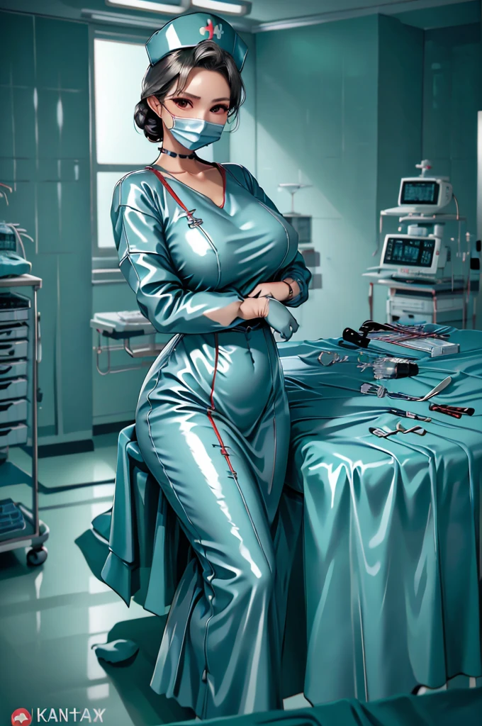 nurse uniform,hospital, latex nurse suit,nurses,busty,elbow gloves,labcoat,black hair woman,red eyes , gigantic ,medical instruments,asian nurse,two nurses,speculum,examination room,oversize ,big ass ,strap on, lay on table ,legs spreaded,giving birth,gyno chair , dentist,Milf,latex,black uniform,oversize breasts