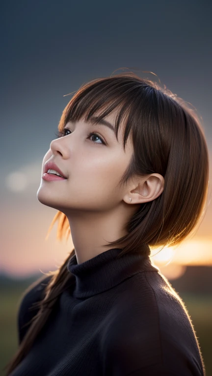 18yo girl in RED Tube-Top dress Stroll along evening Harbor, (Acutance:0.85), ZoomLayer, Masterpiece of 8K Ultra-detailed, (VolumetricLighting), , (RAW Photo-realistic:1.37), (Close-up:1.38), (Sunseting colorful sky) (Dazzling bokeh:1.32), { (Golden ray illuminating face) | (Photon Particles:0.75) | (Gust of wind:1.4) } . (((Extremely detailed NOGIZAKA face variation))), perfect anatomy, Childish, CaptivatingGaze, Elaborate detailed Eyes with (Sparkling Highlights:1.28), (Long Eyelashes with Volume:0.8)、Glossy RED Lips with beautiful details, Coquettish Tongue, Rosy Cheeks, (Detailed Flawless Skin with glowing DowneyHair, Radiant PearlSkin with Transparency) , Shiny SilkyHair, Random Solid HairColor. { (joyful expressions) | (:d) }, (Large eyes:-1, Tree:-1).