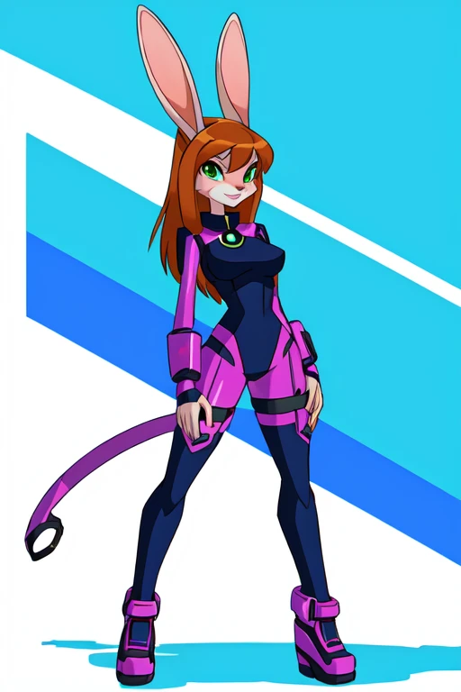  female furry sara rabbit ben 10 alien force style