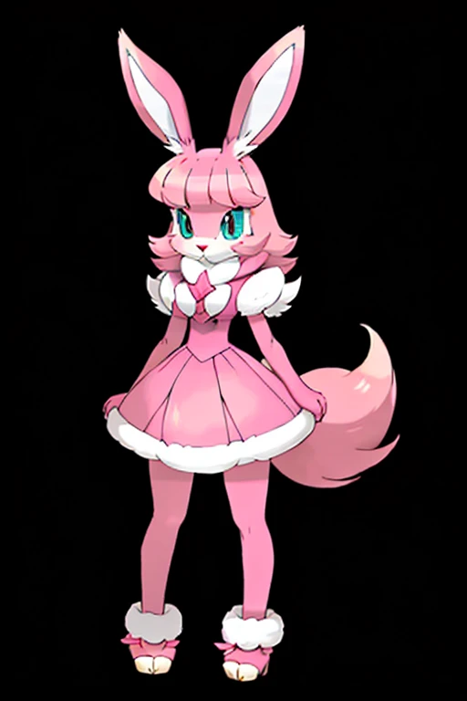  female furry sara rabbit pokemon v style