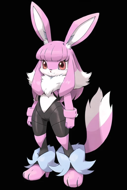  female furry sara rabbit pokemon ai fan style