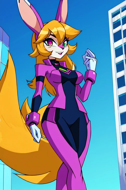  female furry sara rabbit ben 10 Omniverse style