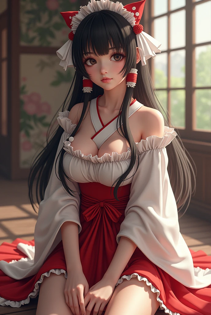 （8K ，Hyper-detailing，Ultra photo realsisim，Best Masterpiece，naturey，Perfect artwork，Perfect female body），Two cute busty girls ，（large tities），Antique flower wedding，Antique flower wedding，Chinese red wedding dress，Phoenix Guanxia，Stylish hairstyle，Elegant and sexy bride，On a quaint street，Dress up in a sexy vintage red wedding dress，Built-in thong panties，Large cleavage，，Stretch meat，Raised sexy，The kinky is exposed ，tit，full body shot of