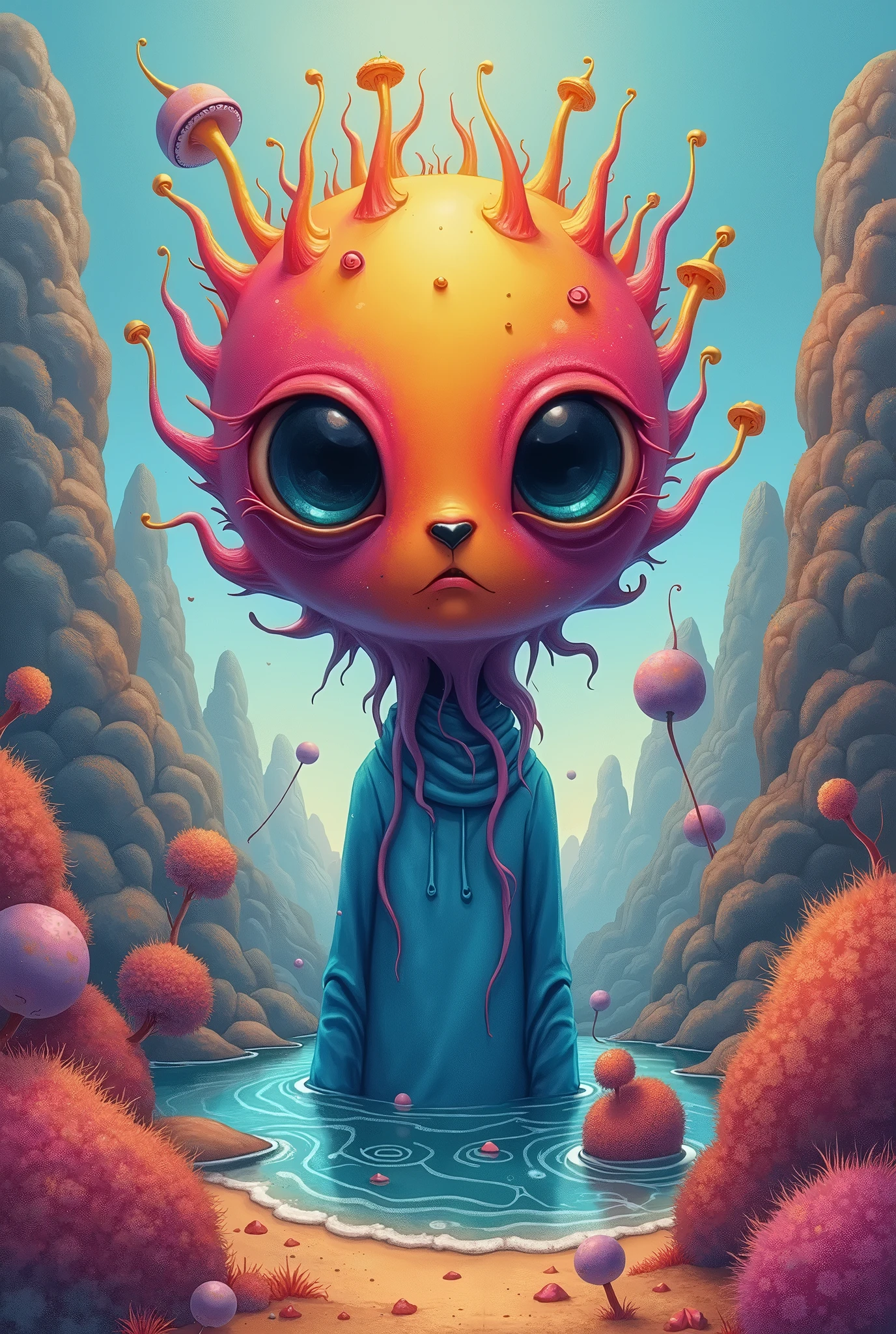 meme, surréaliste, art numérique, ondes cérébrales, flux d&#39;information, transmission culturelle, subconscient, modèle abstrait, Psychédélique, couleurs Néon, art de pépin, cyberpunk, Éclairage cinématographique, hyper détaillé, 8k, Photoréaliste, volumétrique, lancer de rayons, éclairage de studio, couleurs vives, Psychédélique elements, contenu viral, Réseaux sociaux, phénomène culturel