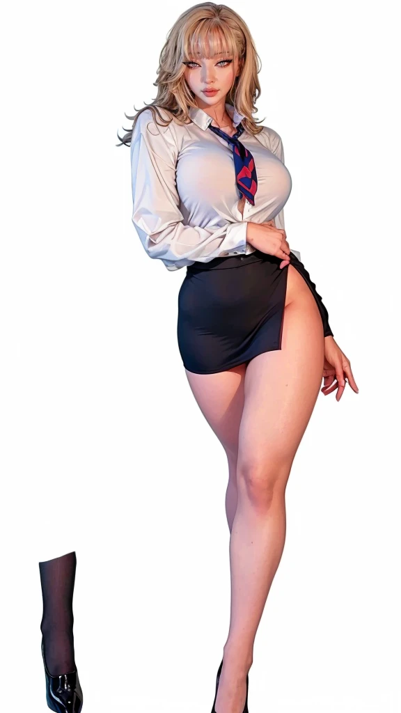 (highest quality, 8k, 32k, masterpiece, 超High resolution:1.2), (RAW Photos), (Realistic), (photoRealistic:1.2), (High resolution), Large file size, Very detailed, a7SIII., serafuku, Japanese Language School, Dark blue pleated skirt,(masterpiece, highest quality:1.2), 1 girl, alone,Are standing_Split, hair ornaments,Long Hair,,(masterpiece, highest quality, Realistic, High resolution, photo shoot, :1.3), (masterpiece, highest quality:1.2), alone, One girl, Long Hair, Erheim von Houten, Lips parted, View your viewers, uniform, pantyhose, gloves, Huge Breasts, Tight clothing, boots, Big Lips, sexy