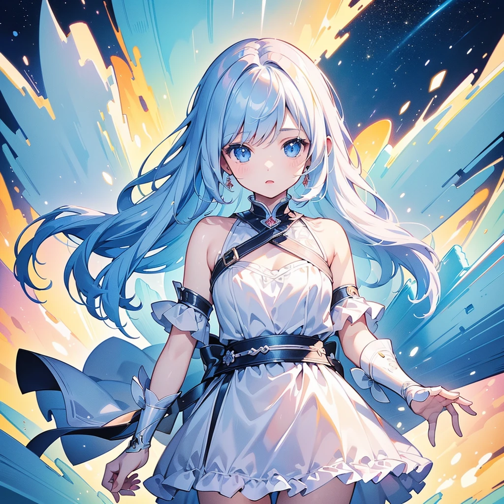 Sparkling eyes、a smile