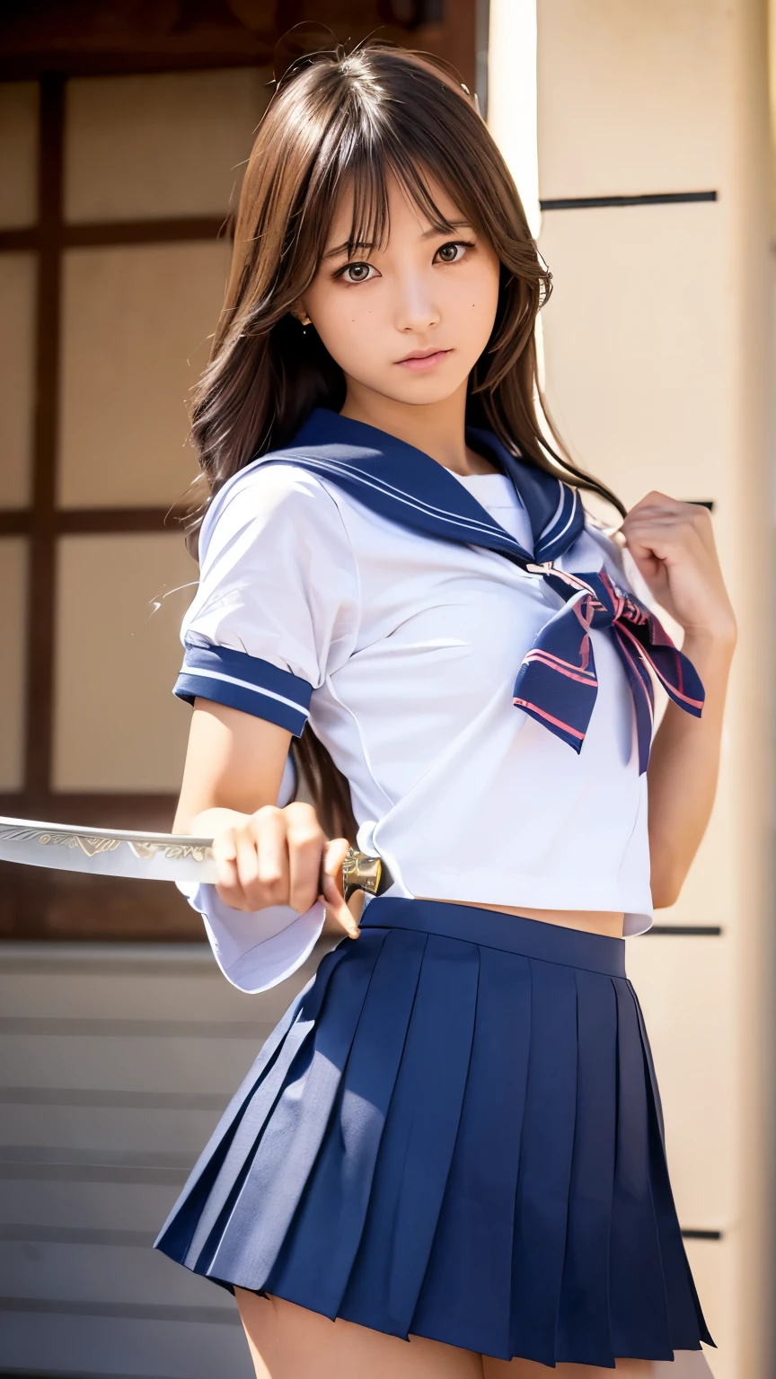 16K quality、(highest quality)、(Super realistic、photorealistic)、(I can see the whole body、full shot)、((cute female uniform idol))、((In the evening school classroom))、((He is tied up with thick ropes tied in layers.、Both legs and chest are bound with rope、ネッカチーフの上からBreast binding、M-shaped open leg binding、Bondage with rope over uniform and red neckerchief、Showing white panties and spreading M-shaped legs))、((BDSM、sailor suit、turn your arms behind your back、Tied behind your back))、((Tied with ropes with M-shaped legs spread、legs spread wide、Her navy blue skirt is lifted and her white panties are exposed.))、(simple high leg white panties)、((Japanese high school uniform、red neckerchief、Navy blue pleated mini skirt))、sailor collar、 ((stick out one ear、Finely and delicately braided hairstyle、medium long hair))、Asymmetrical bangs, (Big eyes、very beautiful and modest makeup, Makeup is light, beautiful brown hair)、(((brown hair)))、(((crying out)))、(White High Socks)、highly detailed face、well-groomed nose、thin eyebrows、shining earrings、(perfect eyes)、perfect hands、perfect fingers、perfect proportions、very beautiful skin、highly detailed lighting、 (G cup big breasts、Breast binding)、Dark brown loafers、standing on tiptoe、(beautiful teenage woman)、 beautiful thin lips ,well-groomed nose、thin eyebrowsの、(soft light, high quality, smooth and sharp, 10x pixelization,(beautiful eyeshadow: 1.2), ((NSFW))、(((ecstatic expression、reach sexual climax、scared)))、((Spread your legs in an M-shape、Raise your legs high、Spread your legs wide、squat with both knees up、Her skirt lifts up and I can see her white panties.))、embarrassing、cute round face, mouth is sloppily open、sexy mouth、Thighs and shins bound with rope、plump thighs、emphasize the thighs、hairstyle with bangs、delicate body、slim、(My whole body is drenched in sweat、skin that reflects light)、Low - Angle、(cute japanese girl)、turn the body forward、light reflected in the eyes、smaller face、double eyelid、big eyes、golden ratio beauty face、lip gloss、 realistic body shape、textured skin、detailed fingers、highly detailed eyes and face、beautiful eyes、long eyelashes、8head and body、background blur、movie lighting、light on the face、