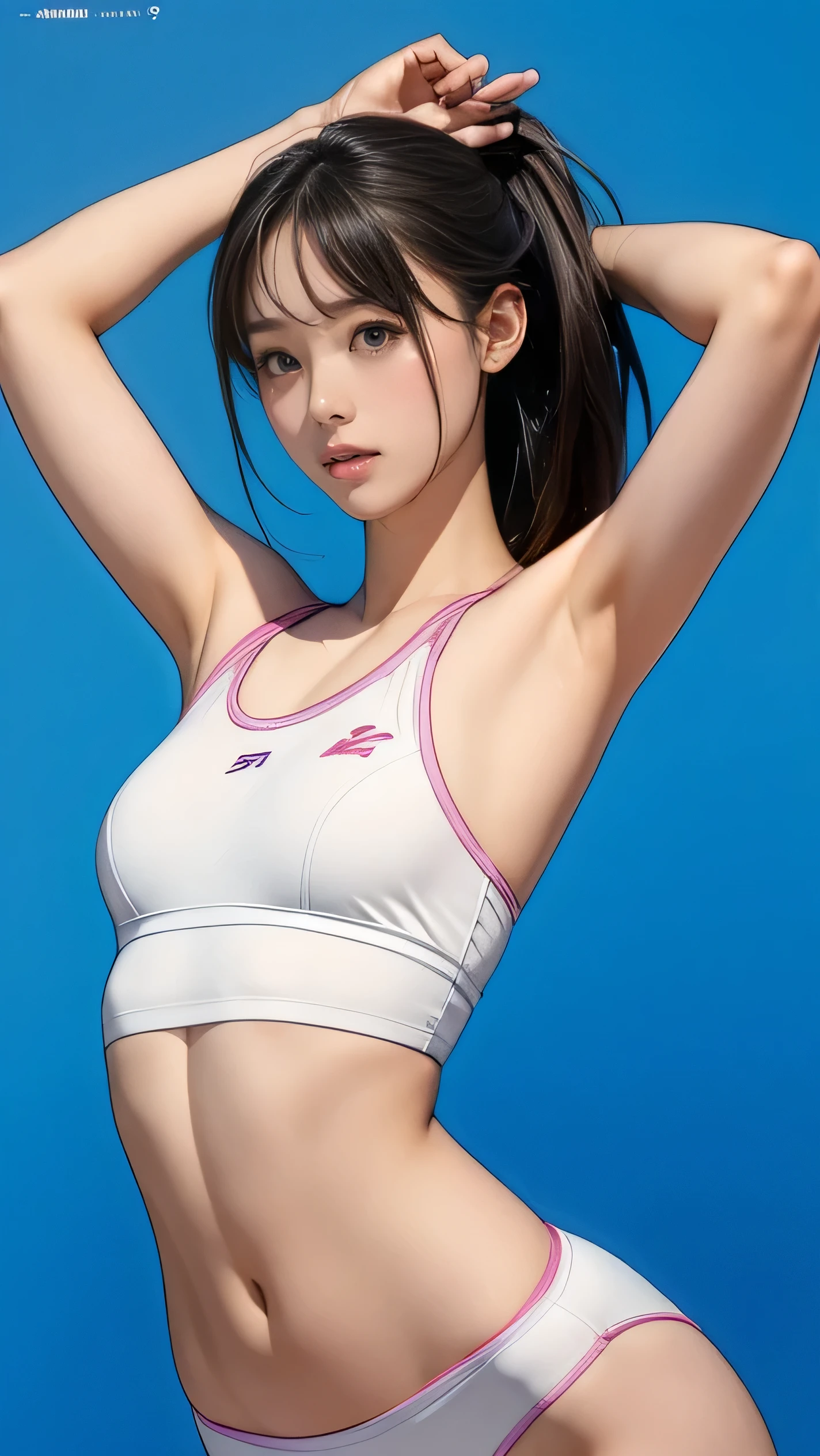 9 year old asian , Thong、cute表情, smile, Vibrant, Chubby, sporty, Sweaty, Surrealism, Surrealism, Cinema Lighting, Motion Blur, Ray Tracing, 超High resolution, Accurate, Anatomically correct, Smooth Skin, Super Detail, Attention to detail, high quality, 最high quality, High resolution, 4K 、cute