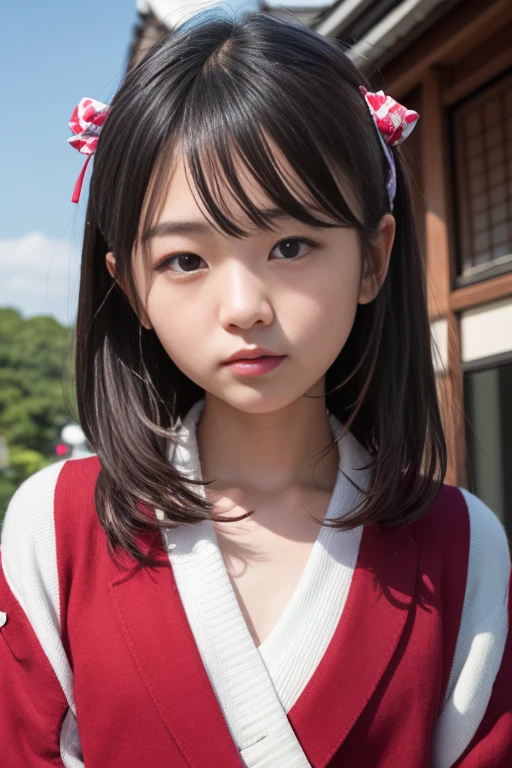 Japan school uniform, a closeup, wide angles, low angles, peitos fartos, Brown hair, looking at the viewers, portlate, 耳Nipple Ring, ear phone, hi-school girl, 
unparalleled masterpiece ever, Ultra realistic 8K CG, Clean and beautiful face, Glossy skin, Skindentation, top-quality, 超A high resolution, Photorealsitic, pineapple,long-sleeve,