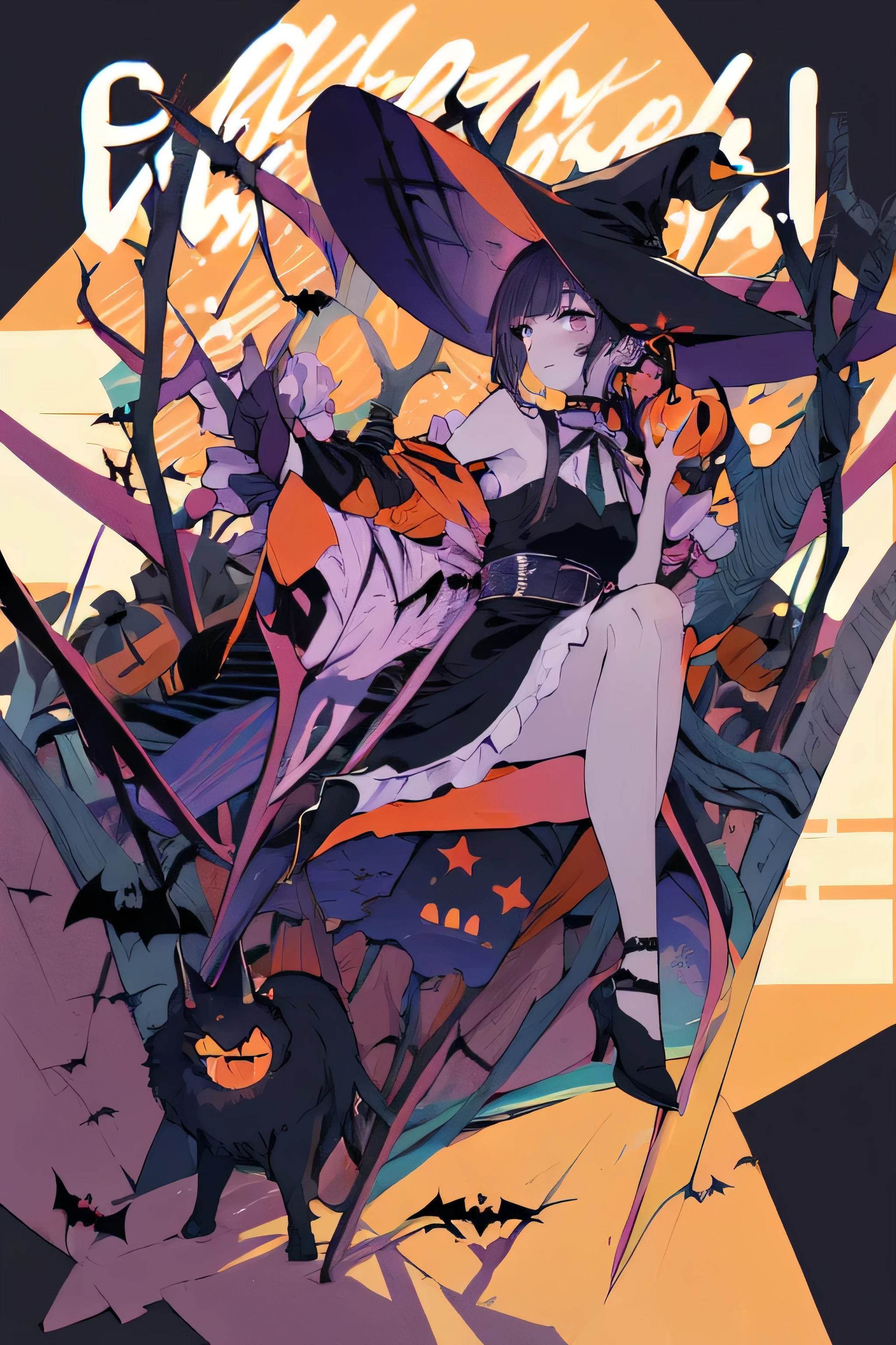 (masterpiece:1.2), best quality,PIXIV, Sweet girl,
zombie girl, Halloween,maid,star,light and shadow