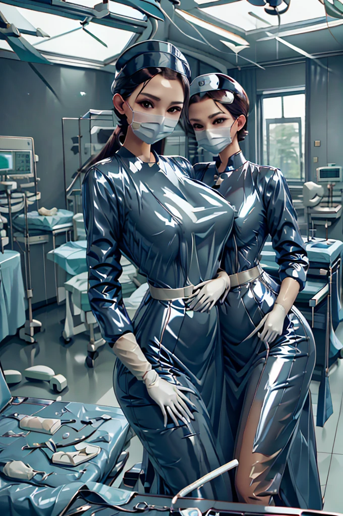 nurse uniform,hospital, latex nurse suit,nurses,busty,elbow gloves,labcoat,black hair woman,red eyes , gigantic ,medical instruments,asian nurse,two nurses,speculum,examination room,oversize ,big ass ,strap on, lay on table ,legs spreaded,giving birth,gyno chair , dentist,Milf,latex,red uniform,oversize breasts,diaper