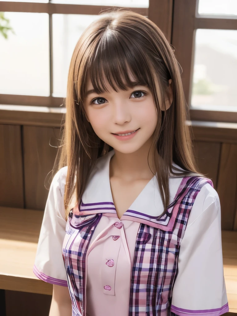 (Highest quality、8K、32k、masterpiece)、(Realistic)、(Realistic:1.2)、(High resolution)、Very detailed、Very beautiful face and eyes、20Adult female years old、Round and small face、Tight waist、Delicate body、(Highest quality、Attention to detail、Rich skin detail)、(Realistic、Realistic:1.37)、Bright colors、(((Brown Hair)))、(((Full Body Shot)))、(((Long Hair)))、(((Side Ponytail)))、(((Daytime city background)))、(((smile)))、(((Teeth are visible)))、(((nurseの白い服を着る)))、、Kanna Hashimoto、White、nurse、nurse