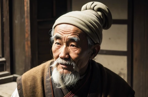 Ancient Chinese old man