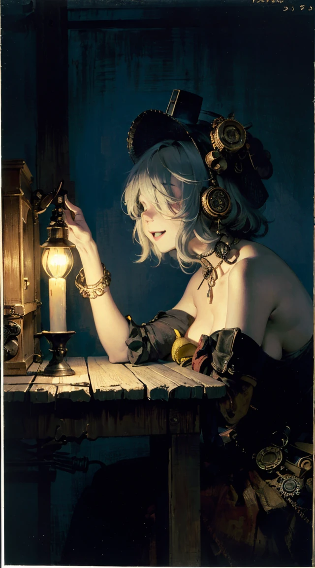 nsfw, masterpiece, 1 girl, erect nipples, intricately detailed, ((topless)), navel, maid skirt, waist apron, bare shoulders, necklace, erect nipples, puffy nipples, extremely detailed, photorealistic, octane render, 8 k, unreal engine, bare breasts, nipples, bare stomach, mansion, queen size bed, grin, small breasts, smiling, collarbone, wet body, platinum blonde, maid, petticoat, white curtain, window, interior, ray of lights, aqua eyes, long hair, uneven bangs, frilled headwear, high socks, lamp, feather duster, dynamic pose, earrings, white eyelashes, child, flat chest, half opened eyes,