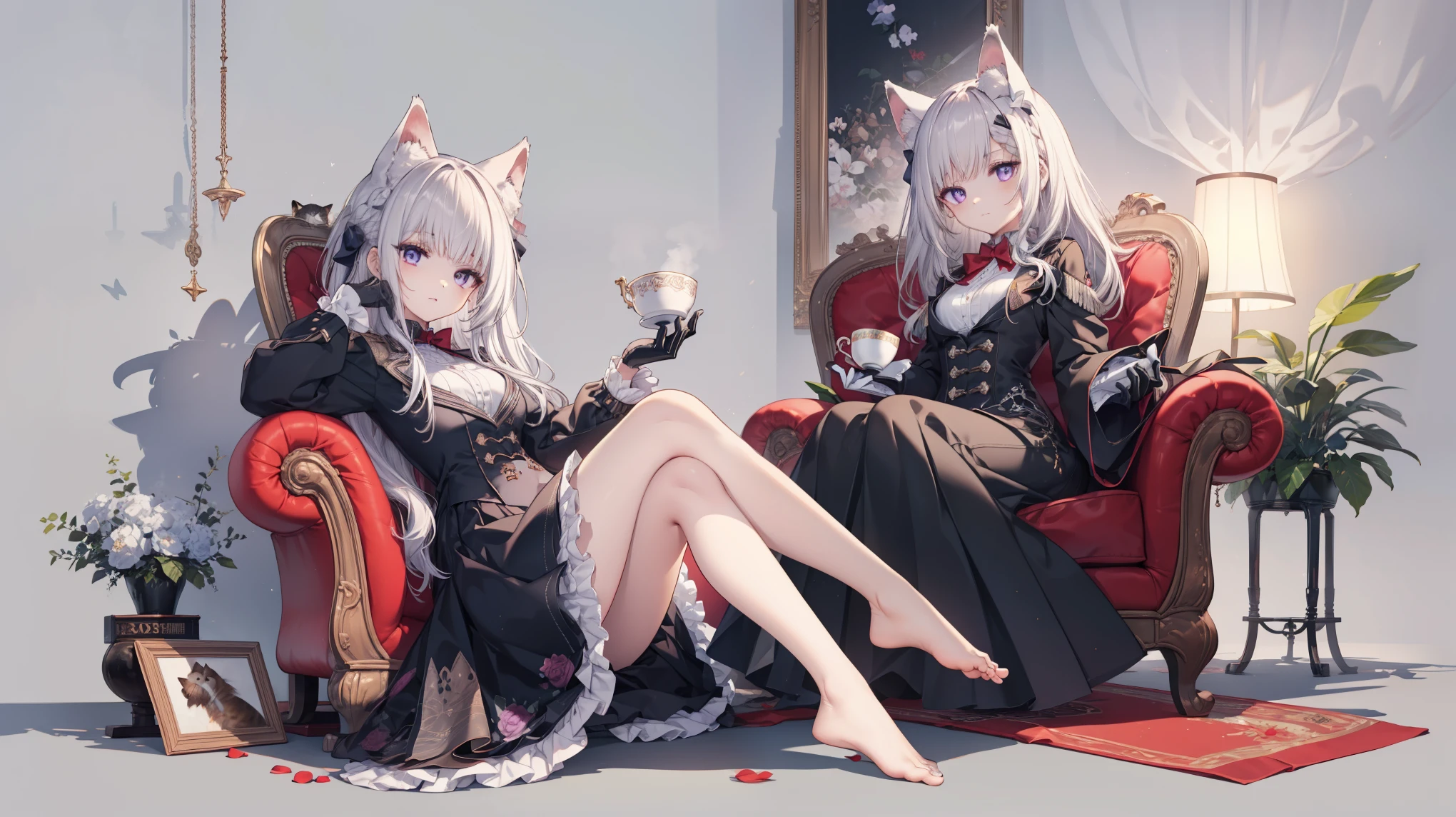 araffe girl in a black dress Eat sushi and a cup of tea, Very beautiful and cute catwoman, Eat sushi, Cute core, Charming cat girl, 21 years old, 22 years old, sakimicchan, real life anime girls, shikamimi, Chen Ximei, Young and beautiful gravure idol, Nekomimi close up of woman in dress posing for photo, Sexy Girl, korean girl, beautiful Asian girl, 18 years old, 22 years old, nice young girl, Asian girl, Beautiful young Korean woman, 21 years old, Beautiful Korean woman, Gorgeous Chinese model, Japanese Goddess, mix of russian and japanese, young cute girl, Sexy body