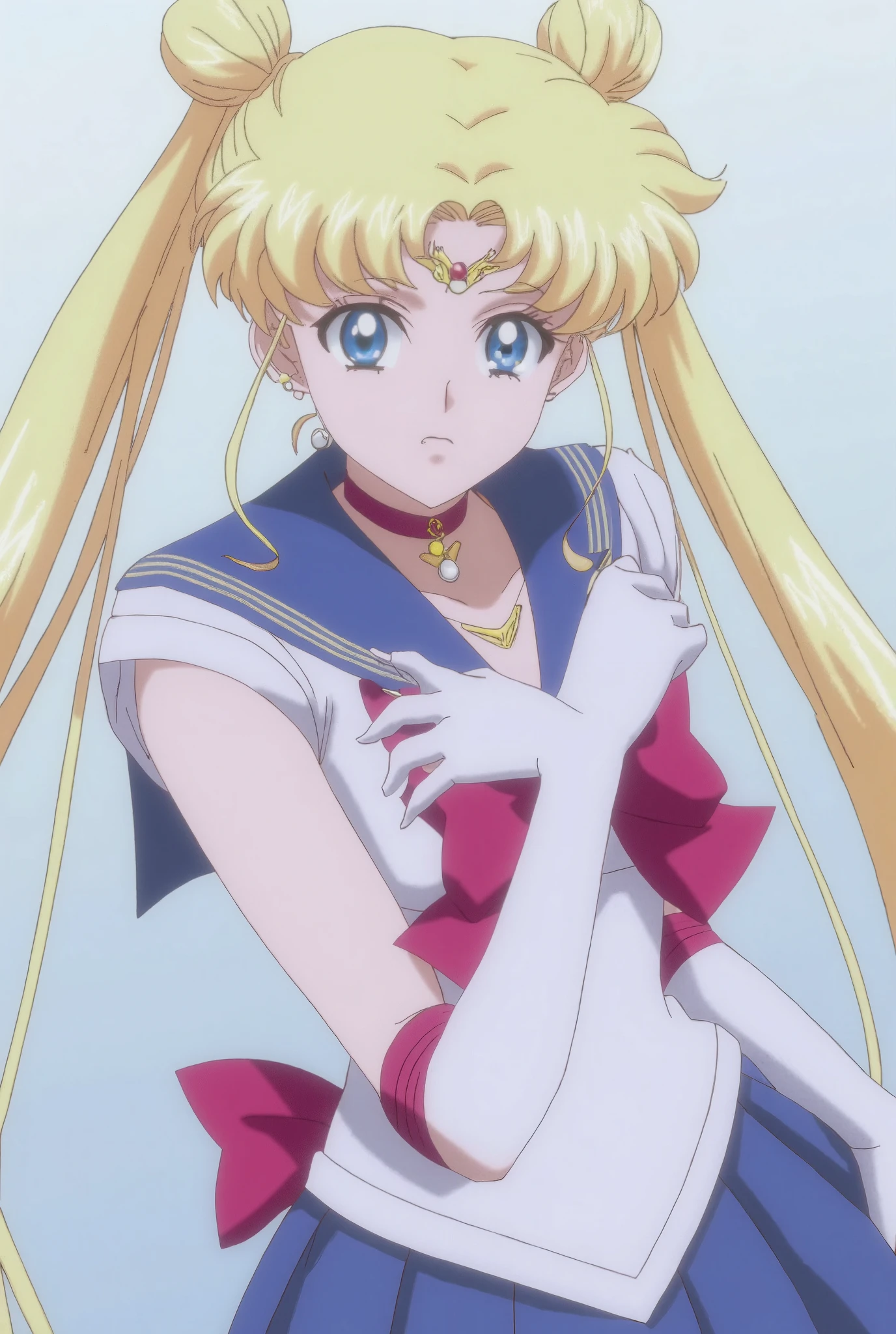 (masterpiece, Best quality:1.2),Sailor Moon， 1 girl, solitary
