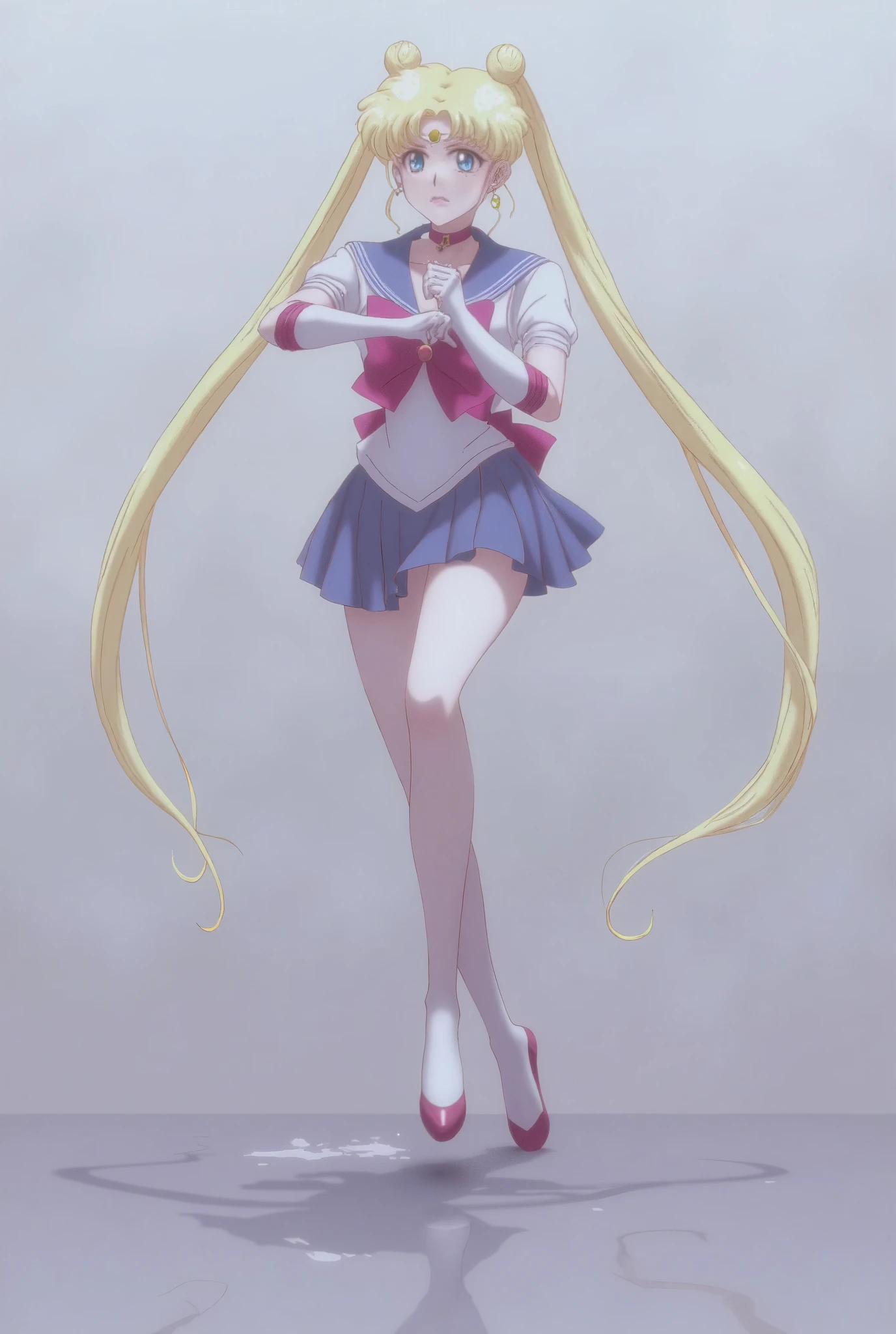 (masterpiece, Best quality:1.2),Sailor Moon， 1 girl, solitary
